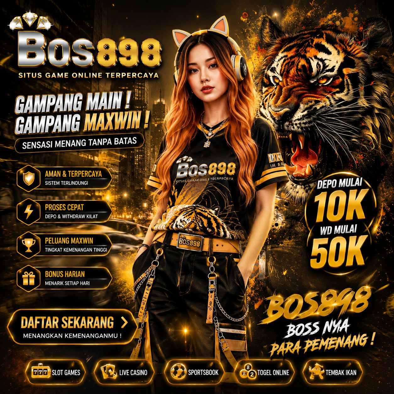 BOS898 Saran Game Online Tergokil
